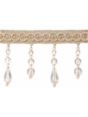 Robert Allen Trim Classic Bead Fringe Alabaster