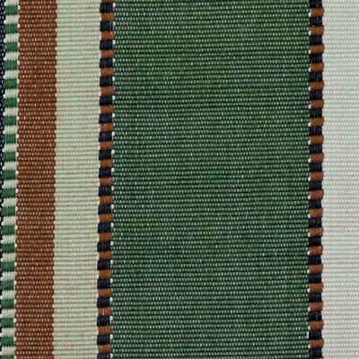 Apache Green Saddle Roth and Tompkins Textiles Apache Green Saddle Green Cotton 100% Cotton Fire Rated Fabric Striped Navajo Print Ranch Style fabric by the yard.
