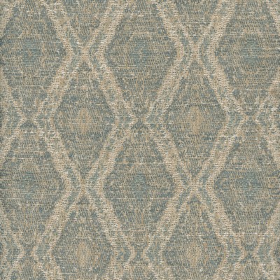 Heritage Fabrics Barani Seabreeze Green Polyester Southwestern Diamond Ethnic and Global fabric by the yard.