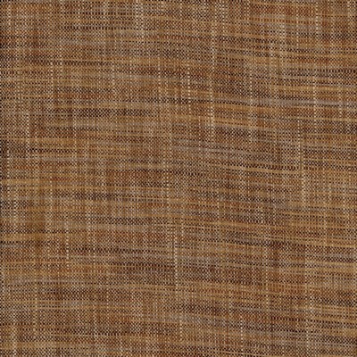 Roth and Tompkins Textiles Burma Toffee Brown Polyester Fire Rated Fabric Woven fabric by the yard.