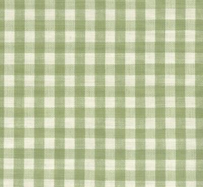 Roth and Tompkins Textiles Chester Sagegrass Green Drapery Cotton Small Check Check fabric by the yard.