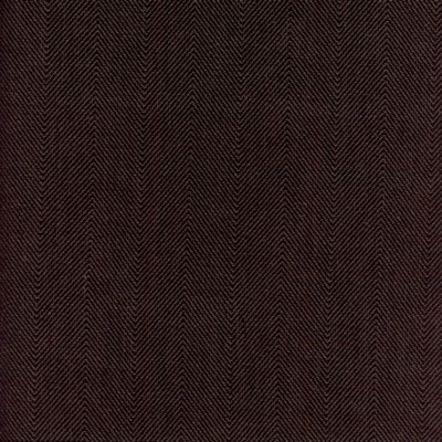 Roth and Tompkins Textiles Copley Solid Black Black Cotton Herringbone fabric by the yard.