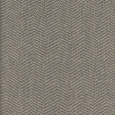 Roth and Tompkins Textiles Copley Solid Gray Grey Cotton Herringbone fabric by the yard.