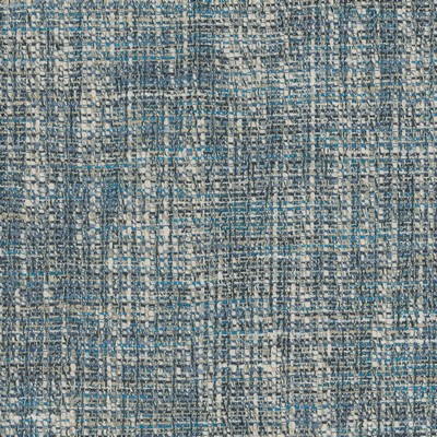 Heritage Fabrics Cortina Denim Blue Polyester  Blend Woven fabric by the yard.