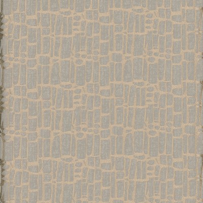 Heritage Fabrics Delray Golden Gold Polyester Abstract fabric by the yard.