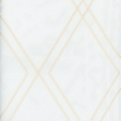 Roth and Tompkins Textiles Devon Champagne Beige Polyester Fire Rated Fabric Crewel and Embroidered Perfect Diamond NFPA 701 Flame Retardant fabric by the yard.