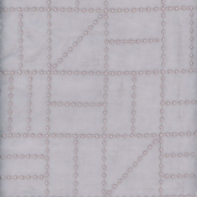 Roth and Tompkins Textiles Dominoes Stone Grey Polyester Fire Rated Fabric Squares Crewel and Embroidered NFPA 701 Flame Retardant fabric by the yard.