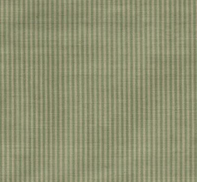 Roth and Tompkins Textiles Essex Sage Green Multipurpose Cotton Fire Rated Fabric Ticking Stripe Everyday Ticking fabric by the yard.