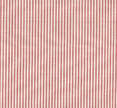 Roth and Tompkins Textiles Essex Strawberry Yellow Multipurpose Cotton Fire Rated Fabric Ticking Stripe Everyday Ticking fabric by the yard.