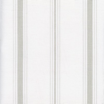 Roth and Tompkins Textiles Fenwick Fog Grey Polyester Striped fabric by the yard.