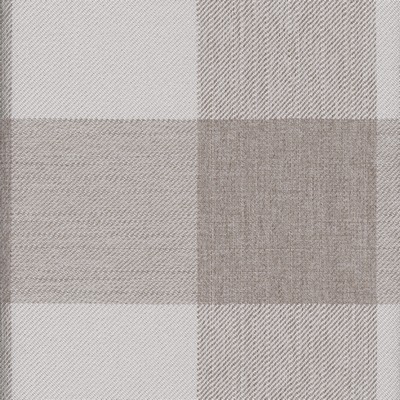 Roth and Tompkins Textiles Fleetwood Linen Beige Polyester Buffalo Check Check Plaid  and Tartan fabric by the yard.