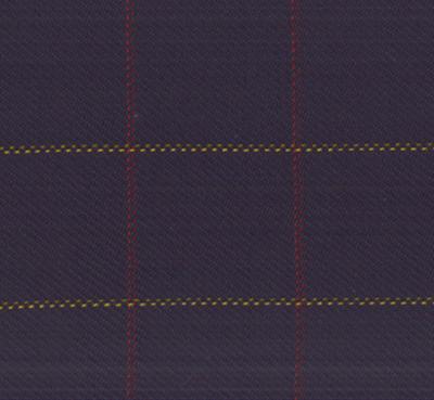 Roth and Tompkins Textiles Frazier Charcoal Grey Drapery Cotton Check fabric by the yard.