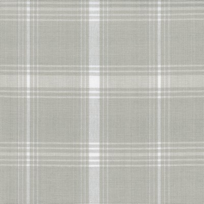 Roth and Tompkins Textiles Gillette Fog Grey Cotton Plaid  and Tartan fabric by the yard.