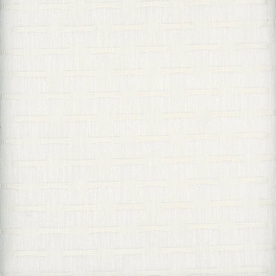 Heritage Fabrics Hashtag Coconut White Polyester Check fabric by the yard.