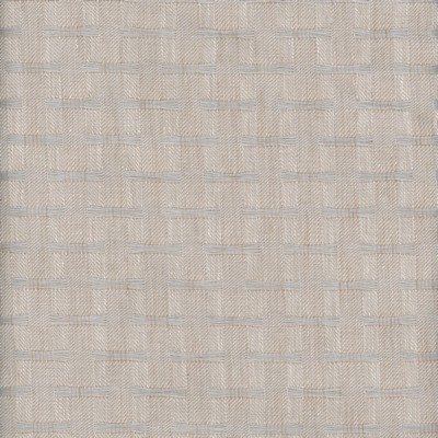 Heritage Fabrics Hashtag Dew Grey Polyester Check fabric by the yard.