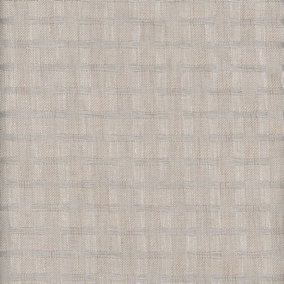 Heritage Fabrics Hashtag Dew Grey Polyester Check fabric by the yard.