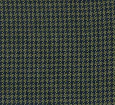 Roth and Tompkins Textiles Houndstooth Midnight Black Drapery Cotton Houndstooth fabric by the yard.