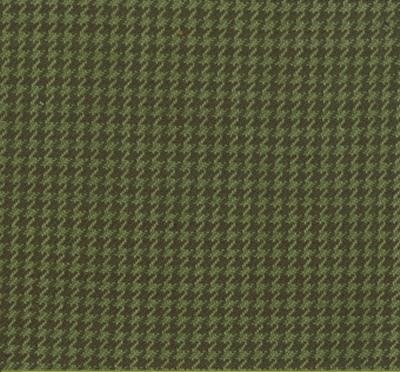 Roth and Tompkins Textiles Houndstooth Drill Houndstooth D2139 Green Multipurpose Cotton Cotton Fire Rated Fabric Houndstooth  Fabric fabric by the yard.