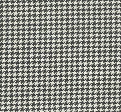 Roth and Tompkins Textiles Houndstooth Charcoal Houndstooth D2924 Black Multipurpose Cotton Cotton Fire Rated Fabric Houndstooth  Fabric fabric by the yard.