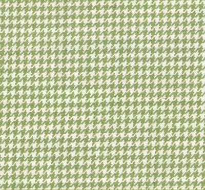 Roth and Tompkins Textiles Houndstooth Honeydew Houndstooth D2925 Green Multipurpose Cotton Cotton Fire Rated Fabric Houndstooth  Fabric fabric by the yard.