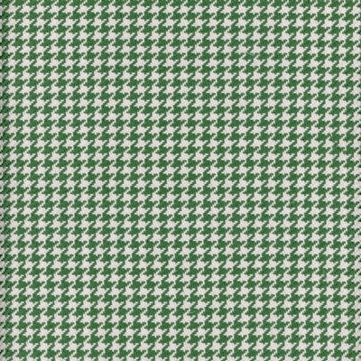 Roth and Tompkins Textiles Houndstooth Spring new roth 2024 Green Cotton Cotton Houndstooth  Fabric fabric by the yard.