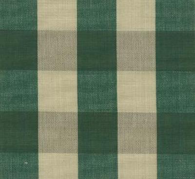 Roth and Tompkins Textiles Lyme Olive Beige Drapery Cotton Plaid  and Tartan fabric by the yard.