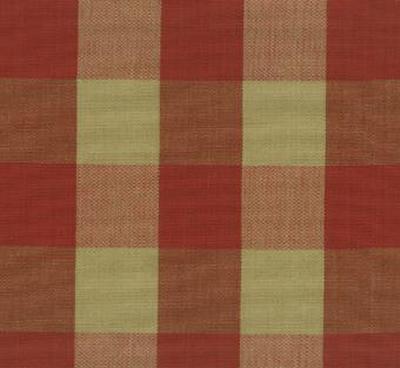 Roth and Tompkins Textiles Lyme Sienna Beige Drapery Cotton Plaid  and Tartan fabric by the yard.