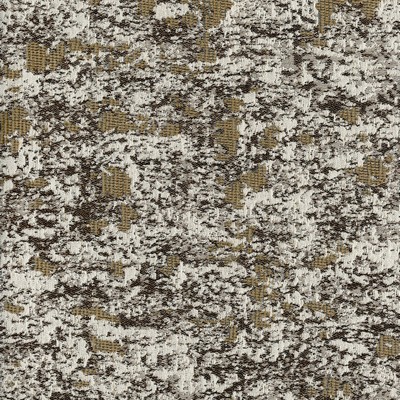 Roth and Tompkins Textiles Maya Coffee Brown Polyester  Blend fabric by the yard.