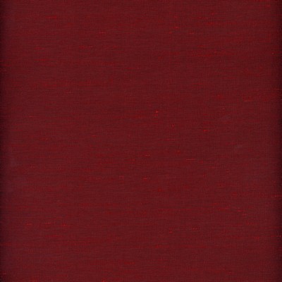 Heritage Fabrics Milano Claret Red Polyester Fire Rated Fabric NFPA 701 Flame Retardant Solid Red fabric by the yard.