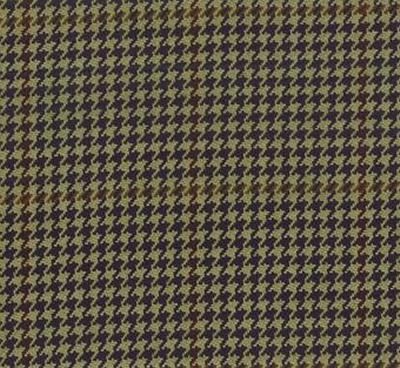Roth and Tompkins Textiles Pembrook Java Roth & Tompkins Summer 2012 Additions D2909 Brown Drapery Cotton Cotton Houndstooth  Plaid and Tartan Fabric fabric by the yard.