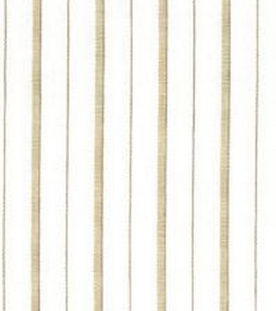 Roth and Tompkins Textiles Piper D3121 Sand Beige Drapery-Upholstery Cotton Small Striped Striped fabric by the yard.