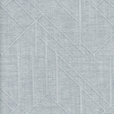 Heritage Fabrics Prisms Powder Blue Cotton29%  Blend Contemporary Diamond fabric by the yard.