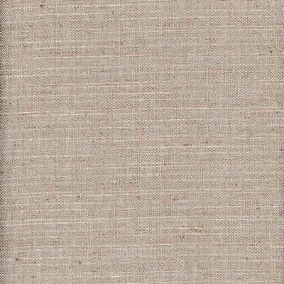 Heritage Fabrics Quinn Linen Beige Polyester  Blend Solid Beige fabric by the yard.