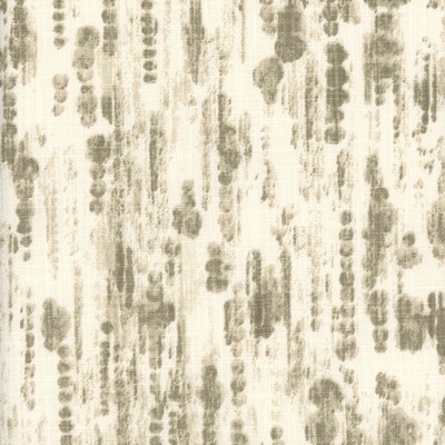 Roth and Tompkins Textiles Raindrops Driftwood Brown Cotton Abstract Striped fabric by the yard.