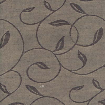 Heritage Fabrics Regal Vine Moonlight Grey Cotton  Blend Scrolling Vines fabric by the yard.