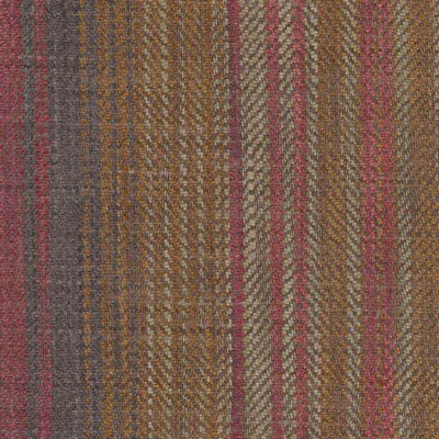 Roth and Tompkins Textiles Sonoma Stripe Currant Sonoma Strpe Red Multipurpose Polyester 100% Polyester Fire Rated Fabric Striped  Ranch Style fabric by the yard.