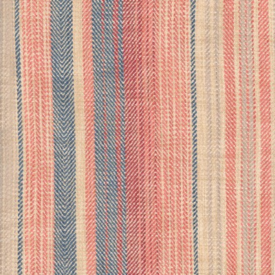 Heritage Fabrics Sonoma Stripe Henna Blue Blue Polyester Striped fabric by the yard.
