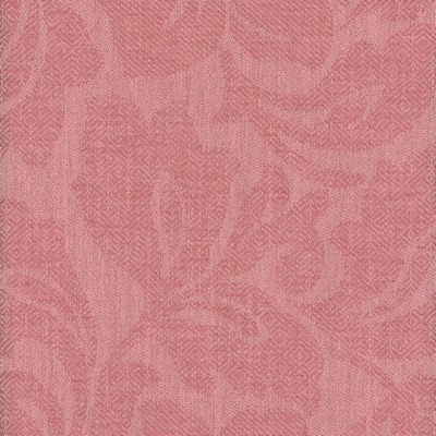 Roth and Tompkins Textiles Yardley Peony Pink NA Polyester  Blend Classic Damask Floral Medallion fabric by the yard.