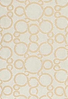 Schumacher Fabric CONUNDRUM ICE MILK