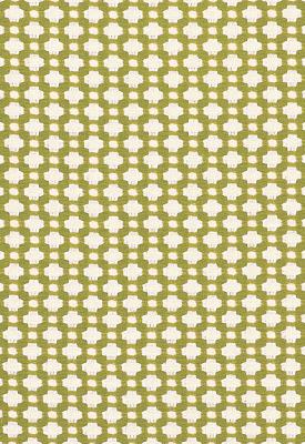 Schumacher Fabric BETWIXT GRASS/IVORY