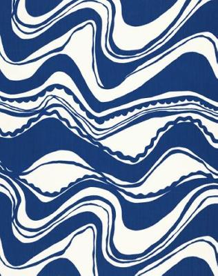 Schumacher Fabric Carmel Coastline Print Surf