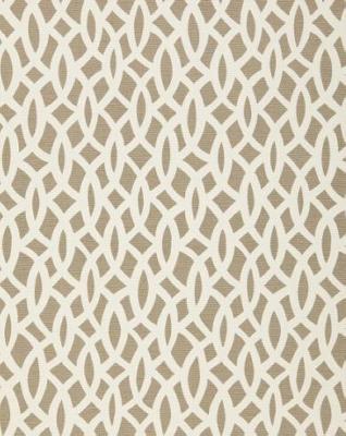 Schumacher Fabric Chain Link Flax