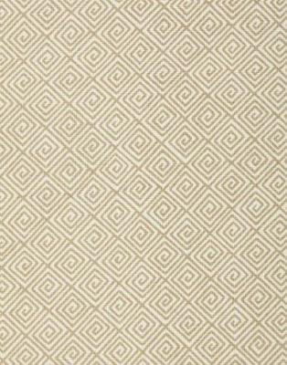 Schumacher Fabric Greek Key Sand