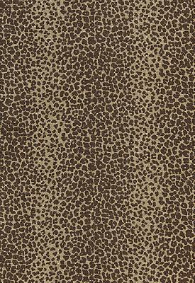Schumacher Fabric Leopard Linen Print Java