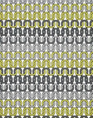 Schumacher Fabric Loop de Loop Print Driftwood