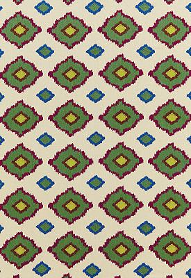 Schumacher Fabric Sikar Embroidery Jewel