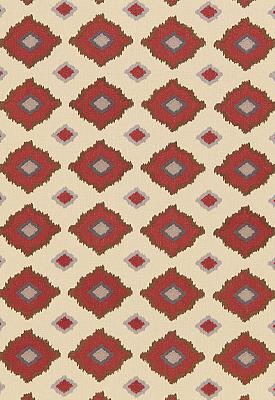 Schumacher Fabric Sikar Embroidery Pomegranate