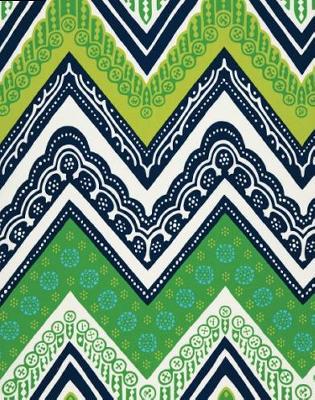 Schumacher Fabric Tangier Frame Print Sea Grass