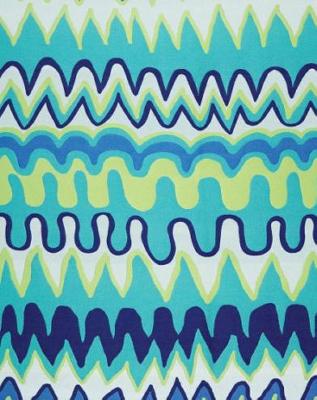 Schumacher Fabric Zig Zag Weave Laguna