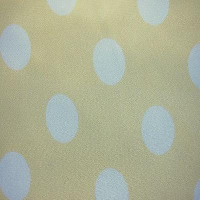 Shannon Fabrics Silky Satin Jumbo Dot Yellow